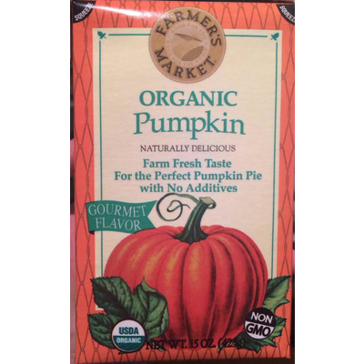 Organic Pumpkin, Gourmet Flavor