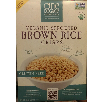 Veganic Sprouted Brown Rice Crisps