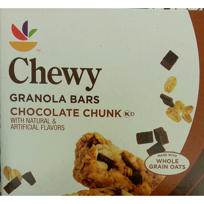 Granola Bars, Chocolate Chunk
