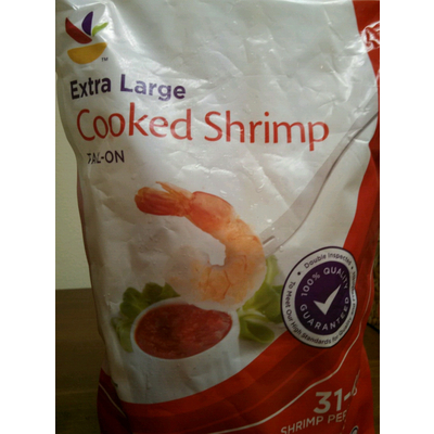 Extra Large Cooked Shrimp