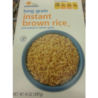 Long Grain Instant Brown Rice Precooked & Whole Grain