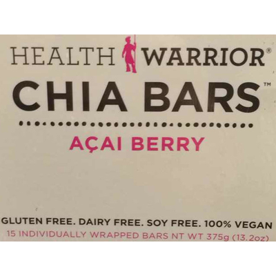 Chia Bars, Acai Berry