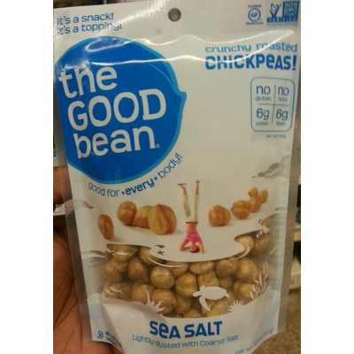 Crunchy Roasted Chickpeas, Sea Salt