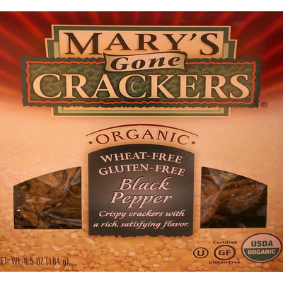 Black Pepper Crispy Crackers