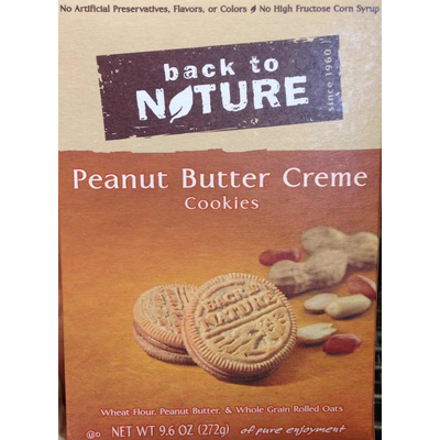 Peanut Butter Creme Cookies
