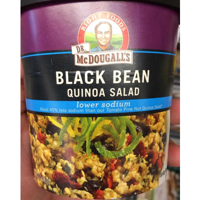 Black Bean Quinoa Salad, Lower Sodium