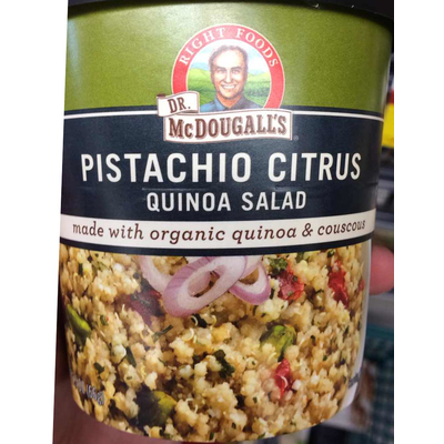 Pistachio Citrus Quinoa Salad