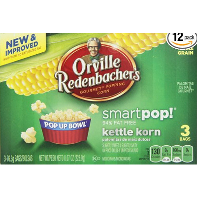 Smartpop! 94% Fat Free Kettle Korn