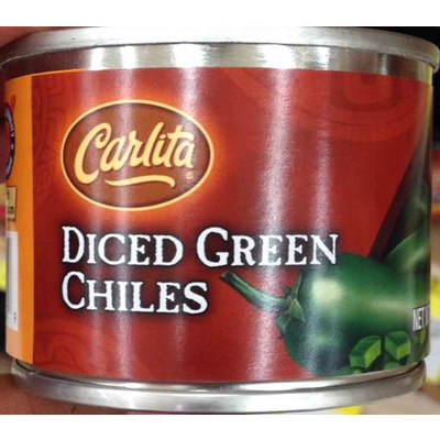 Diced Green Chiles