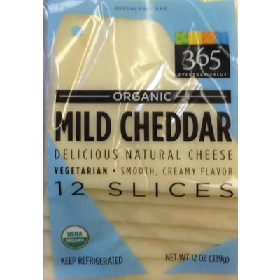 Organic Mild Cheddar Delicious Natural Cheese