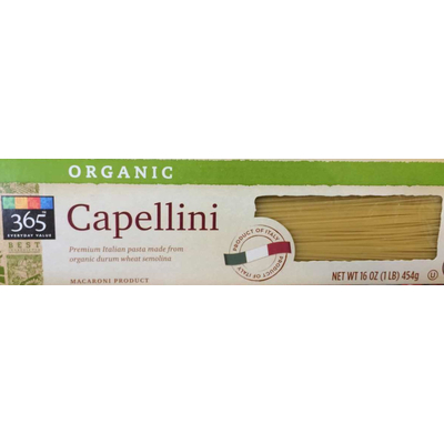 Organic Capellini