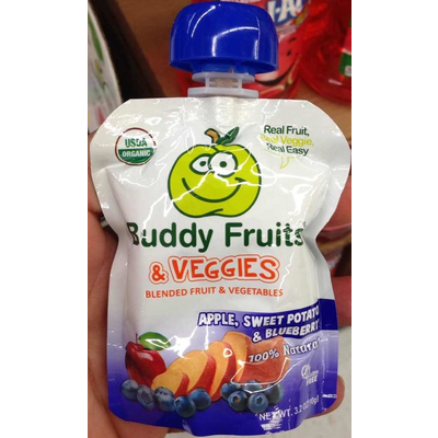 Apple, Sweet Potato & Blueberry Blended fruit & Vegetables