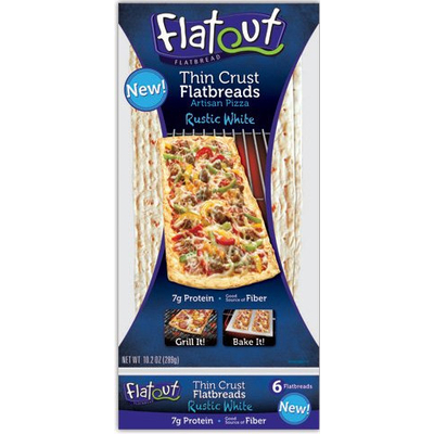 Thin Crust Flatbreads Artisan Pizza Rustic White