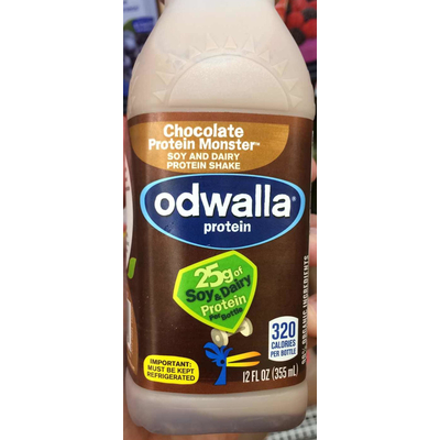 Chocolate Protein Monster Soy and Dairy Protein Shake