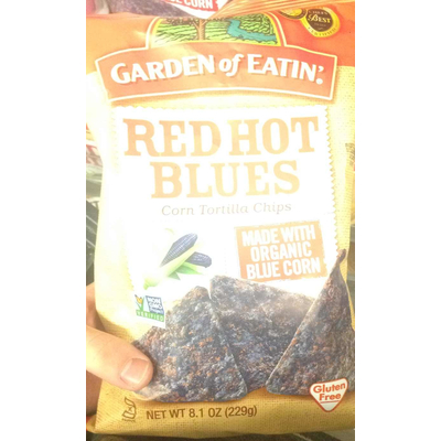 Red Hot Blues Corn Tortilla Chips