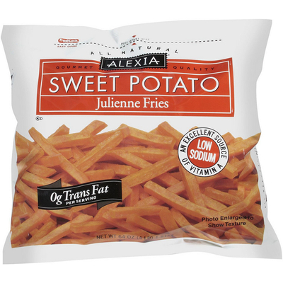 Sweet Potato Fries With Sea Salt