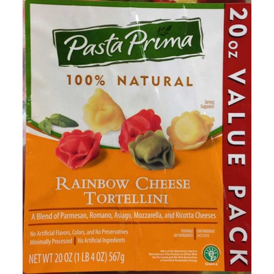 Rainbow Cheese Tortellini