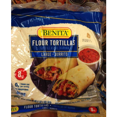Flour Tortillas, Large, Burrito