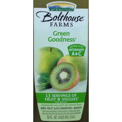 Green Goodness Fruit Smoothie + Boosts