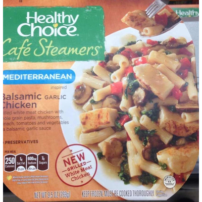 Cafe Steamers Mediterranean Inspired Balsamic Garlic Chicken