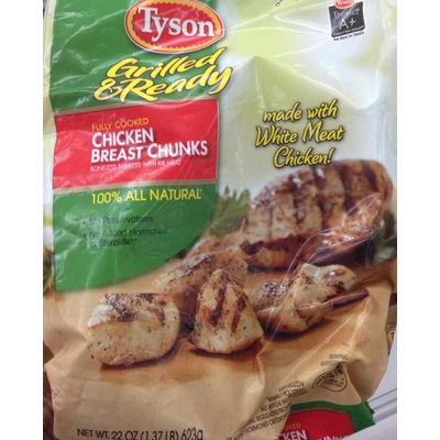 Grilled & Ready Fully Cooked Chicken Breast Chunks