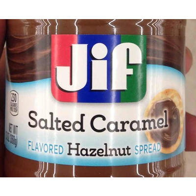 Salted Caramel Flavored Hazelnut Spread