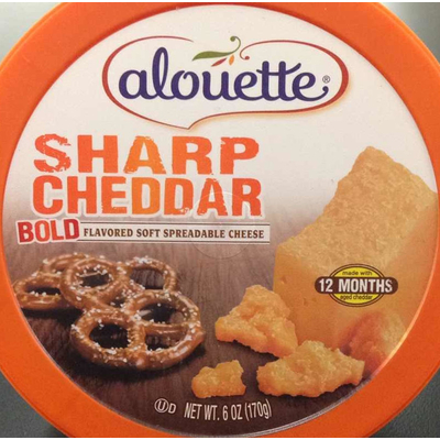 Sharp Cheddar Spreadable Cheese, Bold