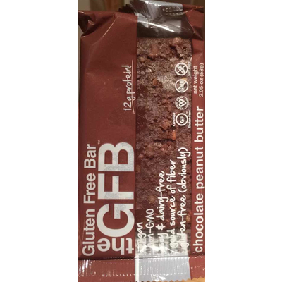 Gluten Free Bar, Chocolate Peanut Butter