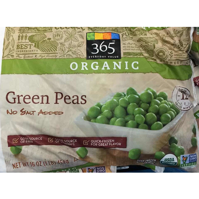 Organic Green Peas
