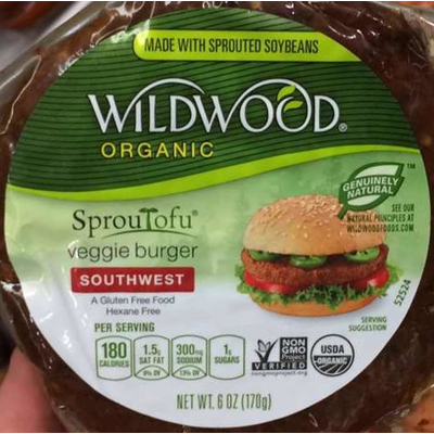 Sprou Tofu Veggie Burger