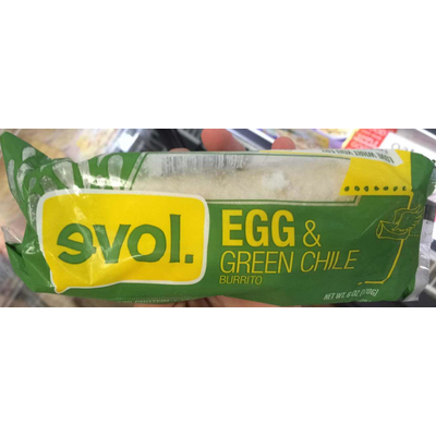 Egg & Green Chile Burrito