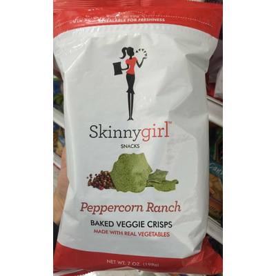 Peppercorn Ranch Baked Veggie Crisps