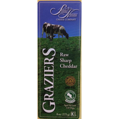 Glaziers Raw Sharp Cheddar