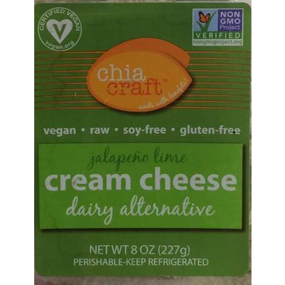Jalapeno Lime Cream Cheese Dairy Alternative
