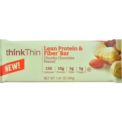 Lean Protein & Fiber Bar, Chunky Chocolate Peanut