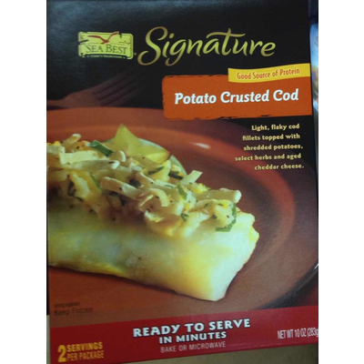 Potato Crusted Cod