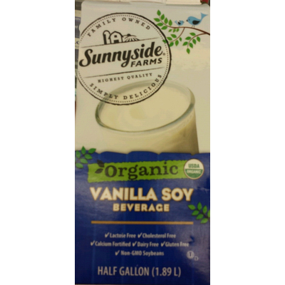 Organic Vanilla Soy Beverage