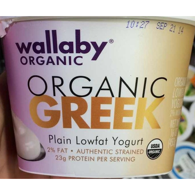 Organic Greek Yogurt, Plain