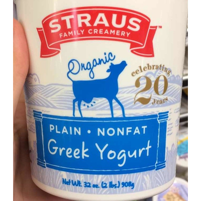 Organic Greek Yogurt, Plain