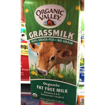 Grassmilk, Organic Fat Free Milk