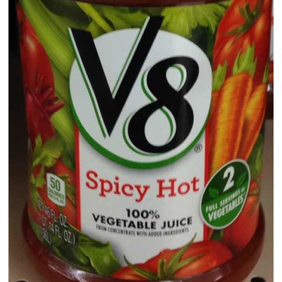 100% Vegetable Juice, Spicy Hot
