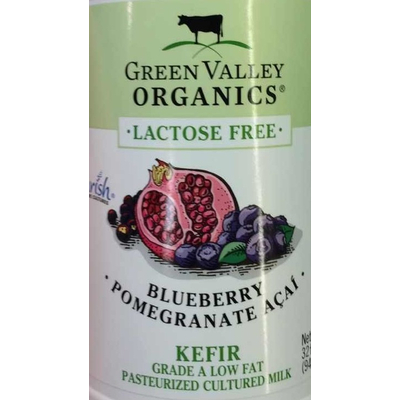 Kefir Cultured Milk, Blueberry, Pomegranate Acai