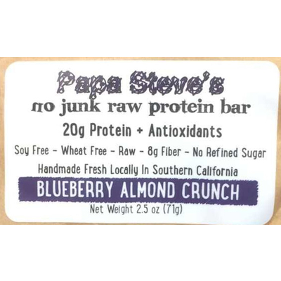 Blueberry Almond Crunch Protein Bar