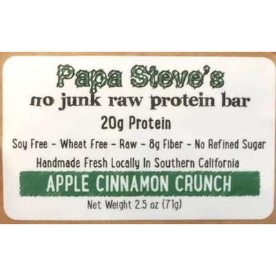 Apple Cinnamon Crunch Protein Bar