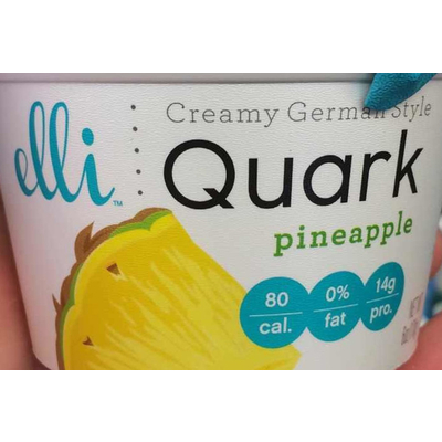 Creamy German Style Quark, Pineapple