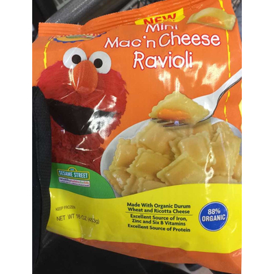 Mini Mac 'n Cheese Ravioli
