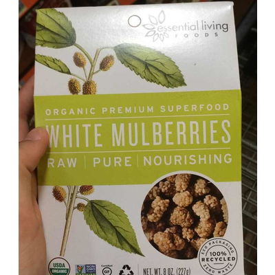 Organic Premium Superfood, White Mulberries
