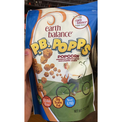 P.B. Popps Popcorn Cuddled in Peanut Butter