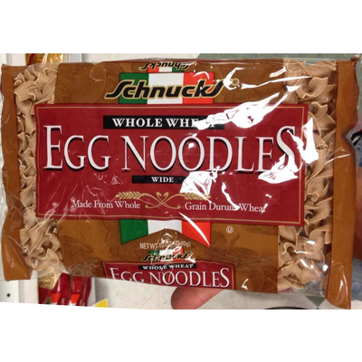Whole Wheat Egg Noodles, Wide