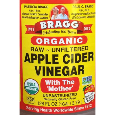Apple Cider Vinegar, Raw, Unfiltered